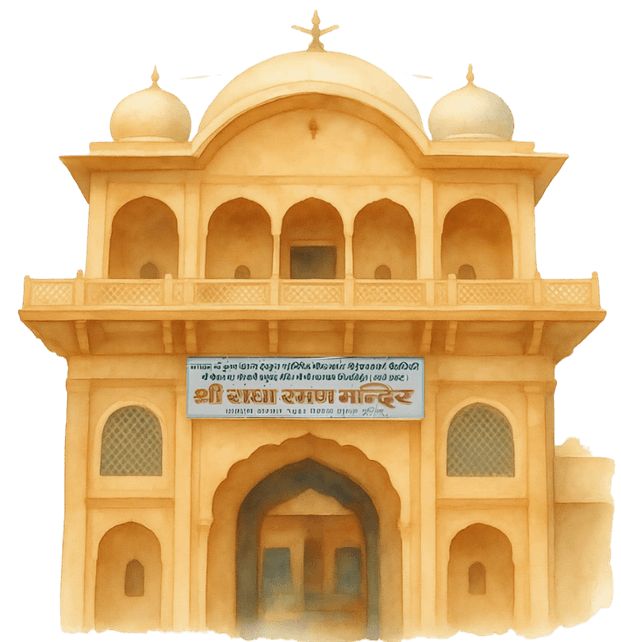 Shri Radharaman Temple in Vrindavan